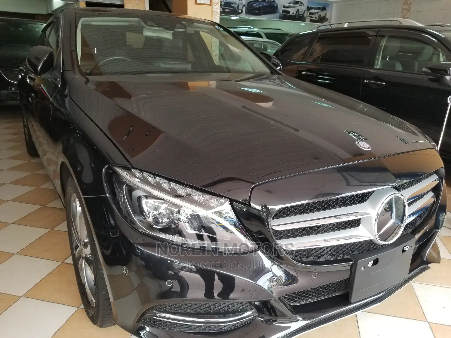 Mercedes-Benz C180 2014 Matt Black