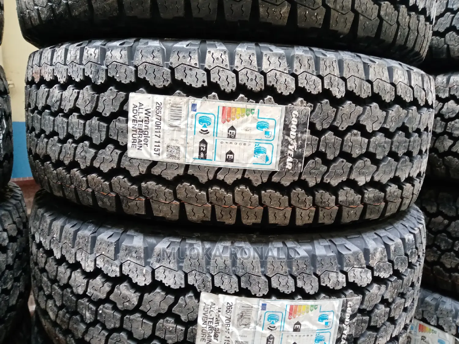 265/70r17 Goodyear Tyre Made in South Africa