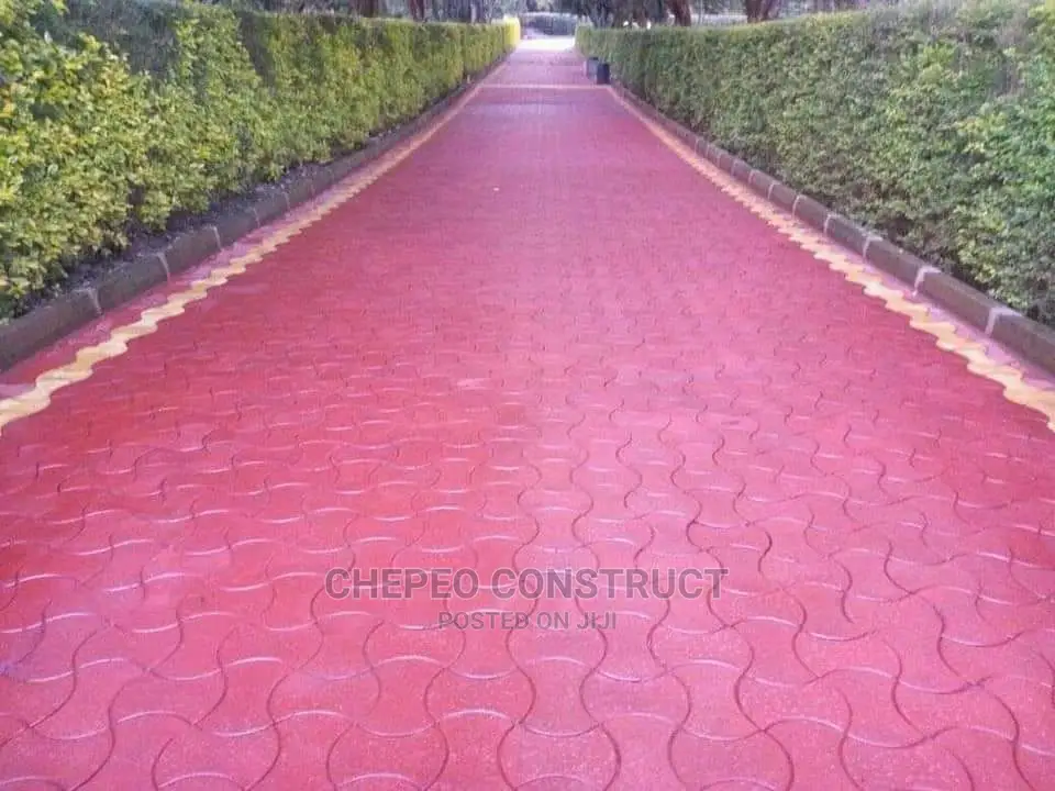 Coloured Cabro Pavers