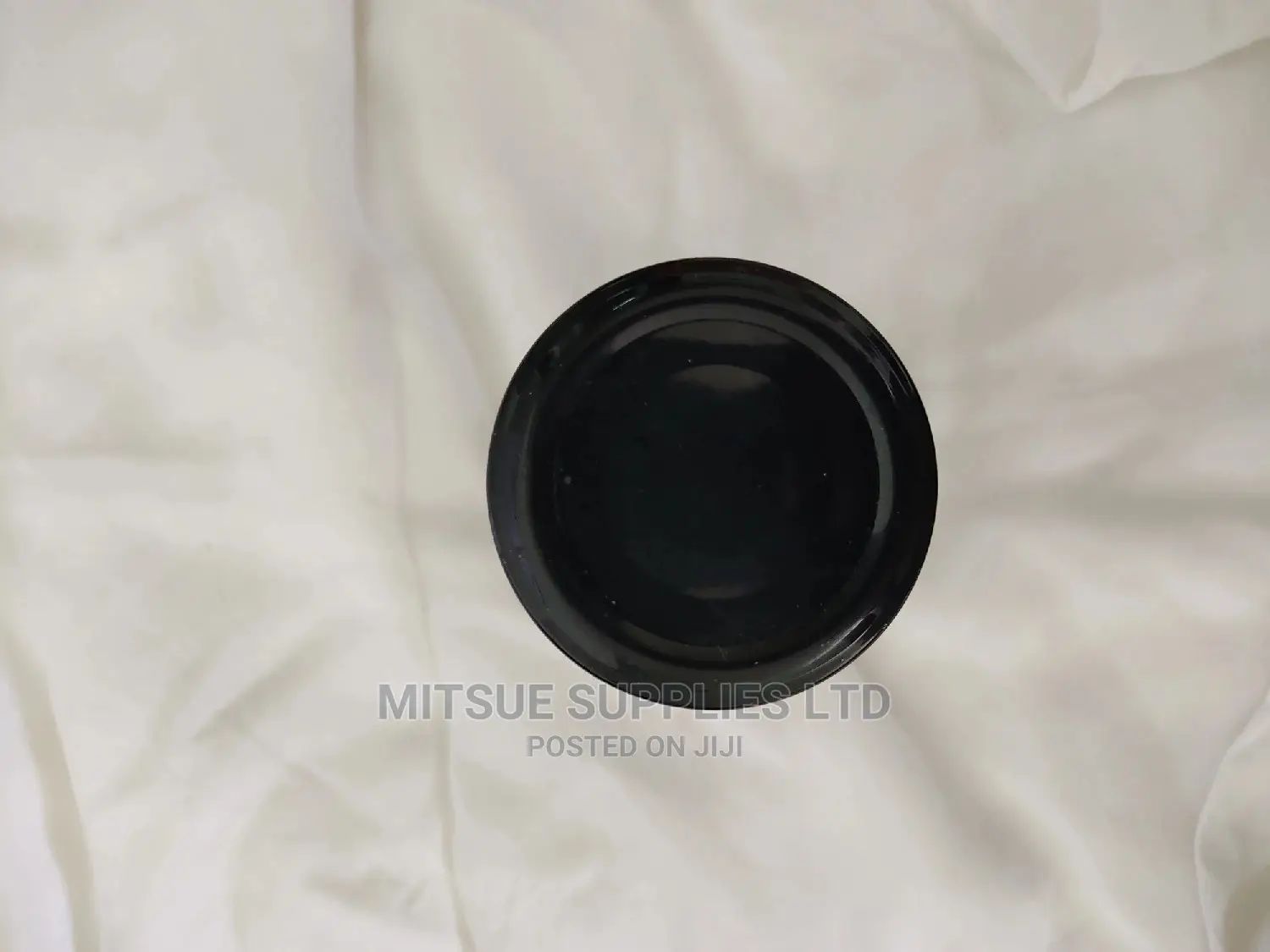 A Box of 56 Jam/Storage Jars- 200grams With Black Lids