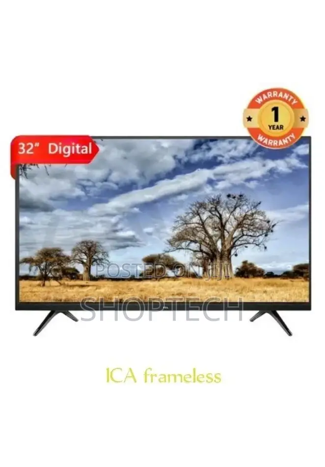ICA Digital 32 Inches Ac/Dc Frameless Tv