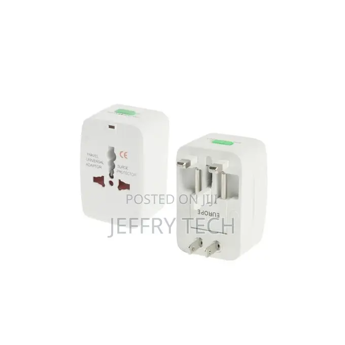 All in 1 (EU + AU + UK + US Plug) World Universal Travel Ada