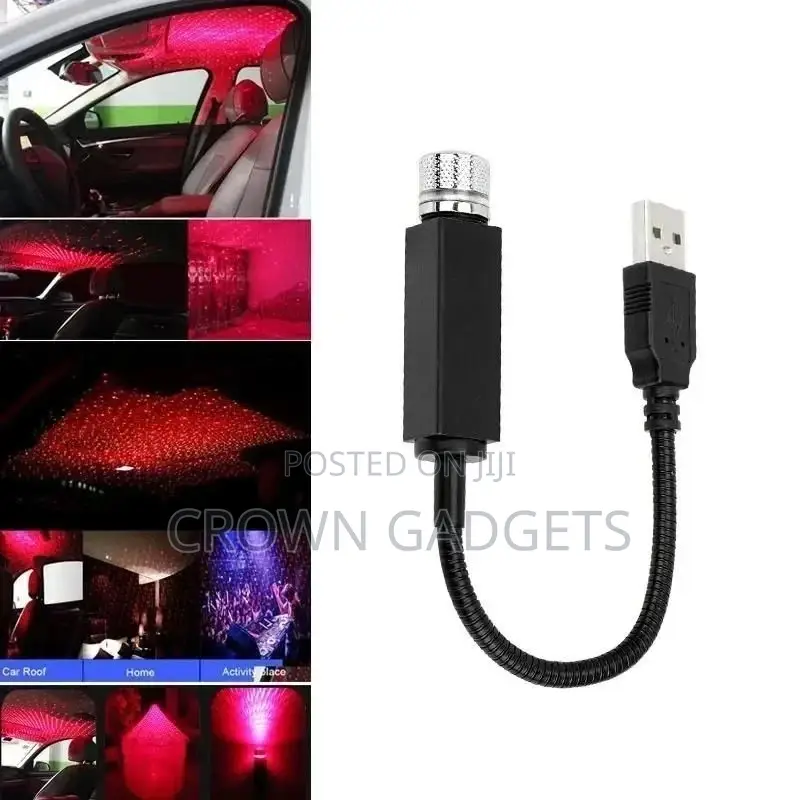 Car Star Atmosphere Lamp Plug-And-Play USB Star Lamp