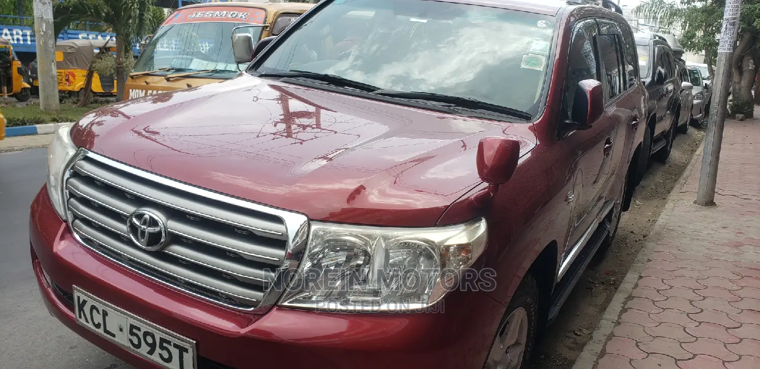 Toyota Land Cruiser 2009 Red