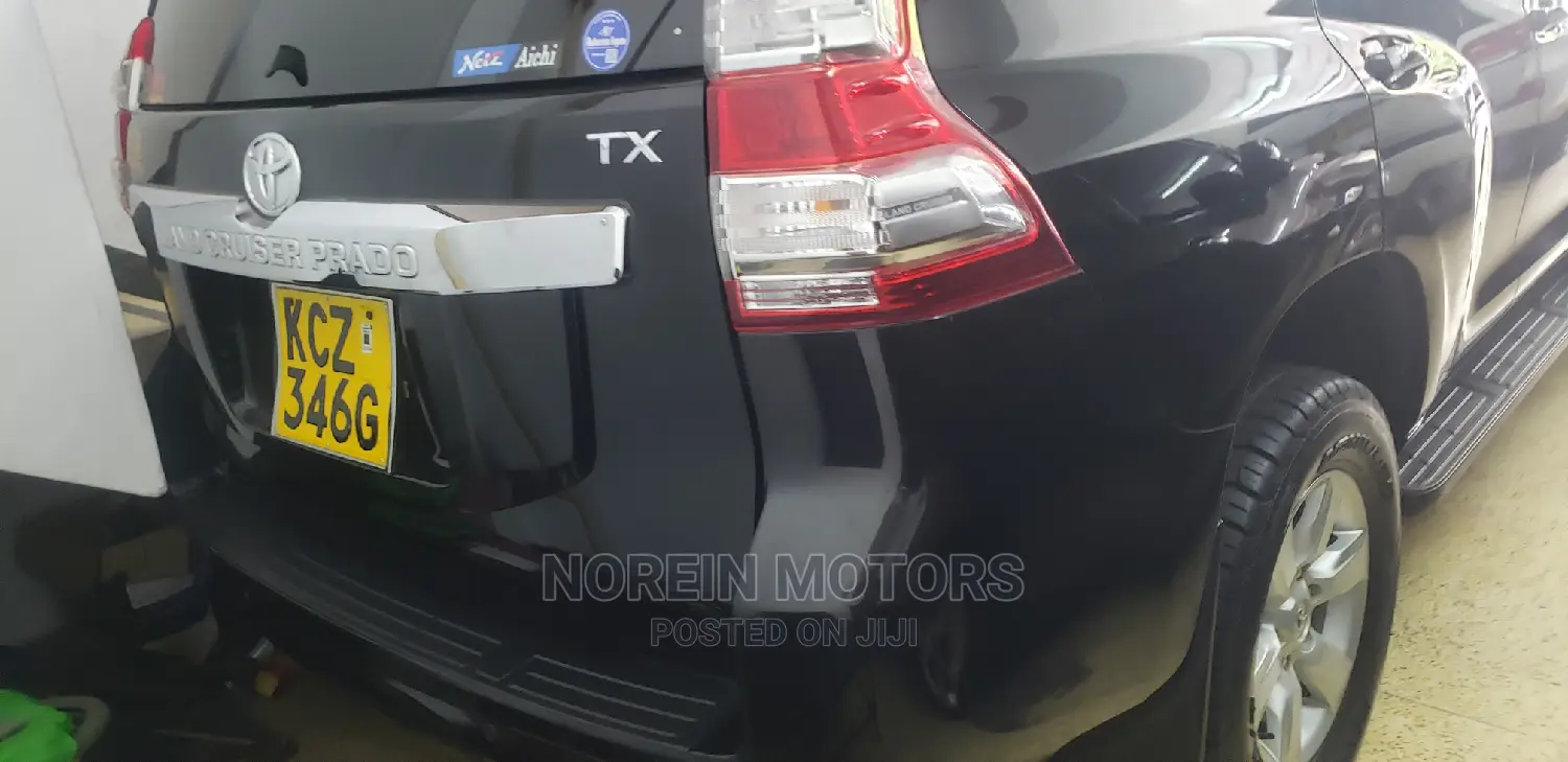 Toyota Land Cruiser Prado 2017 Matt Black