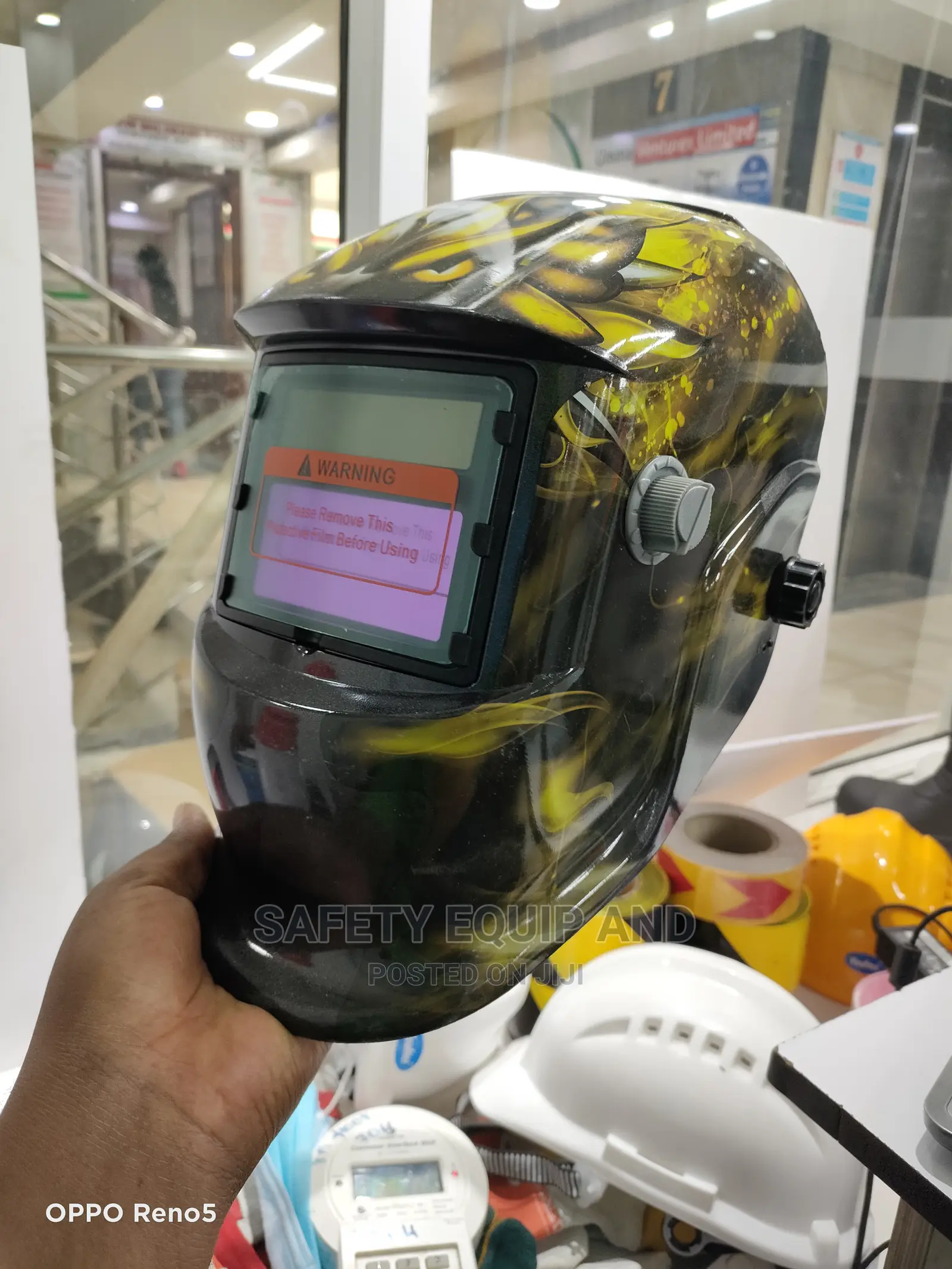 Autodarkening Welding Helmet- Solar Powered