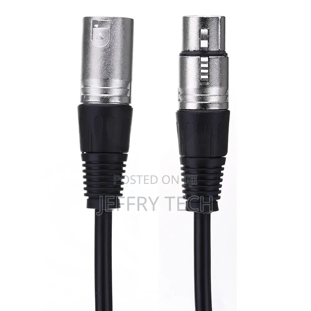 Audiophile 3 Pin XLR Male to Female Microphone Cable Audio C