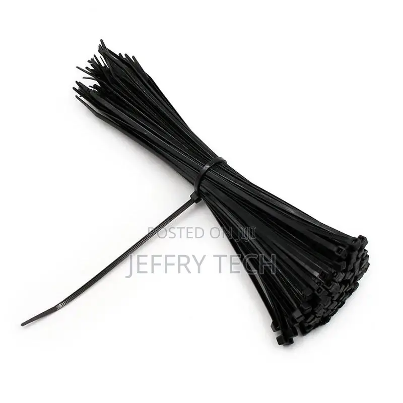3 X150mm White Black Milk Cable Environmental Wire Zip Ties