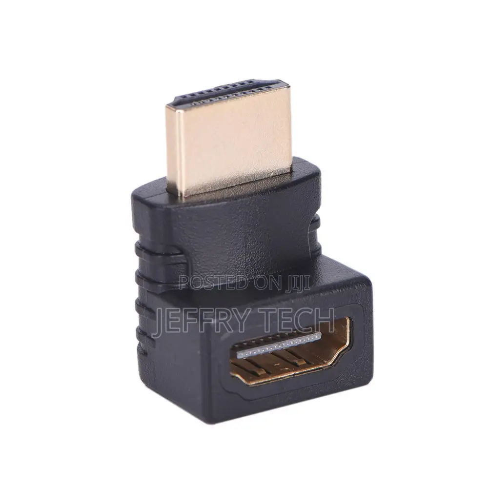 HDMI Male to Female Right Angle Connector Adapter 270 Degree