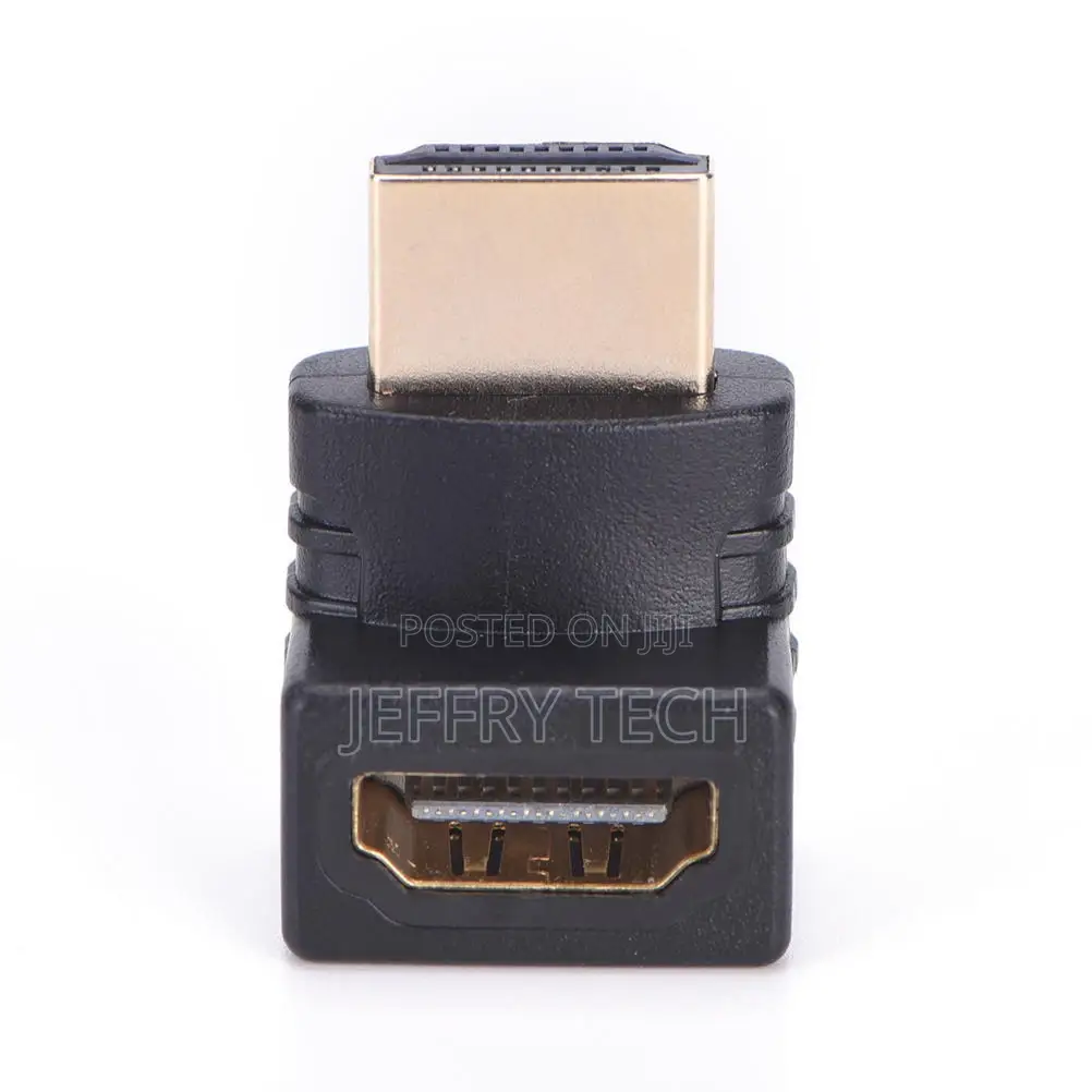 HDMI Male to Female Right Angle Connector Adapter 270 Degree