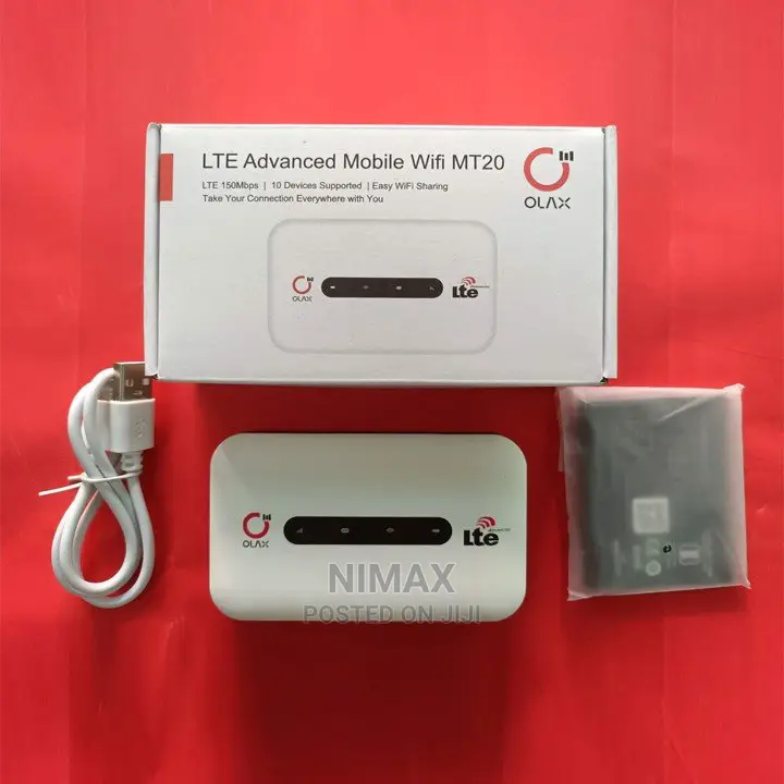 Modem Wireless Olax MT10 - Faiba,Safcom, Airtel and Telcom