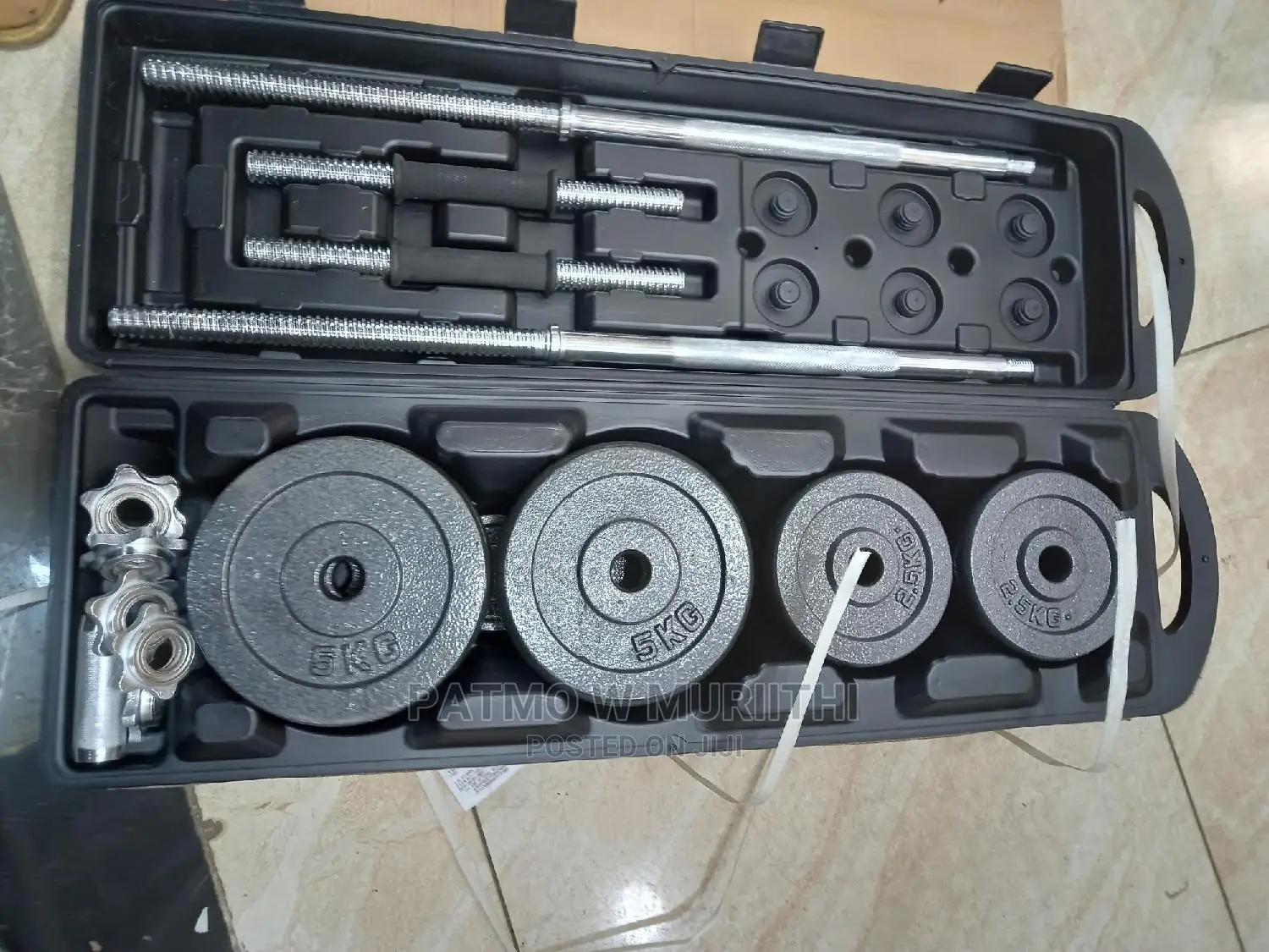50kg Dumbbell With a Case Available