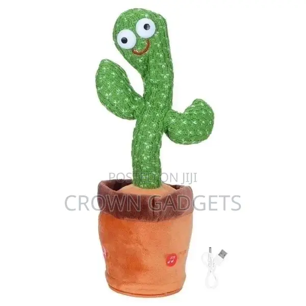 Cactus Plush Toys, Electronic Shake Dancing Cactus,
