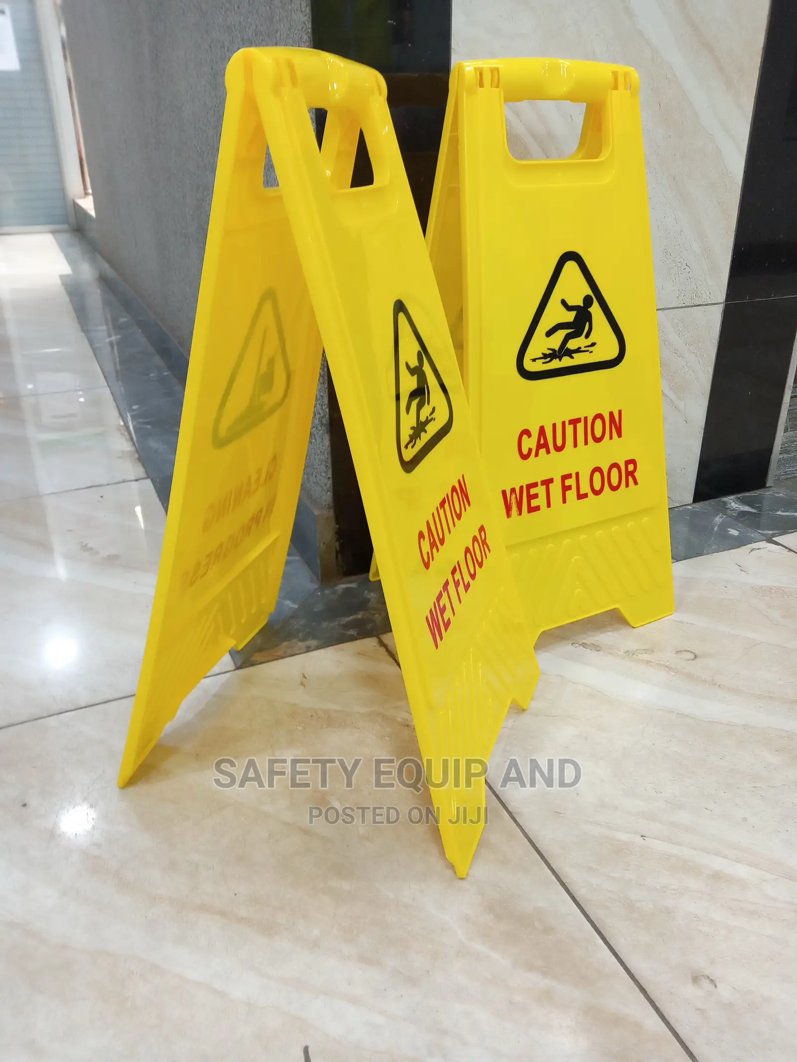 Two Sided Wet Floor Caution Board