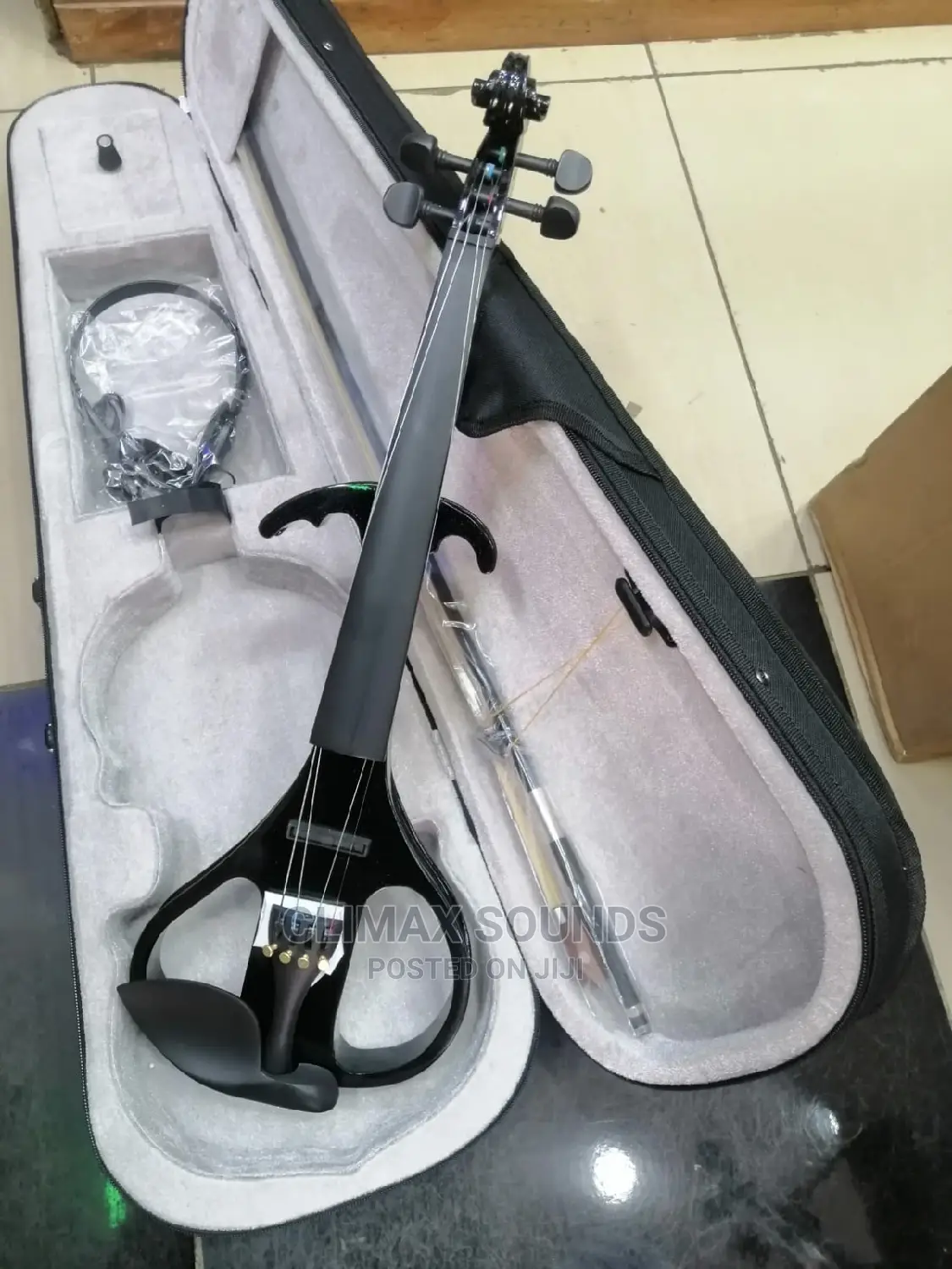 Electric Violin Black