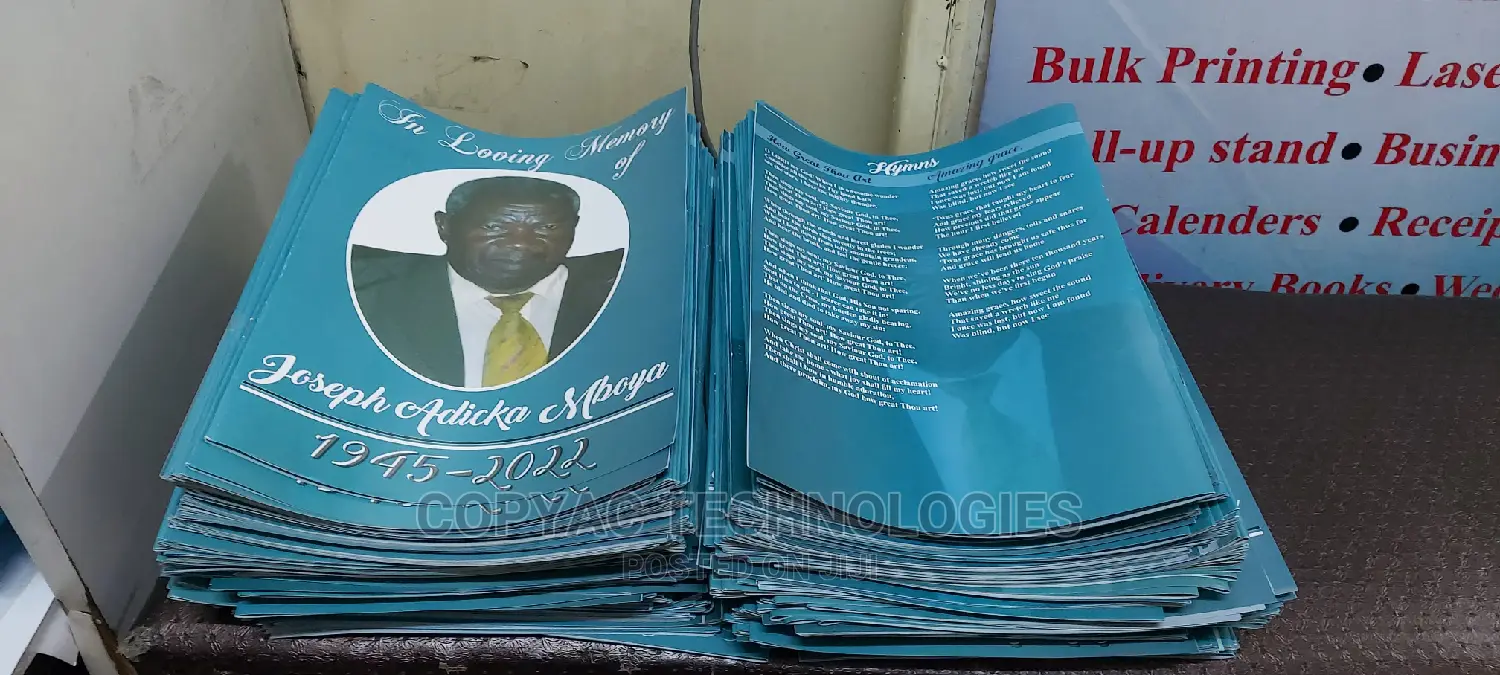 2022 Offer on Funeral Printing