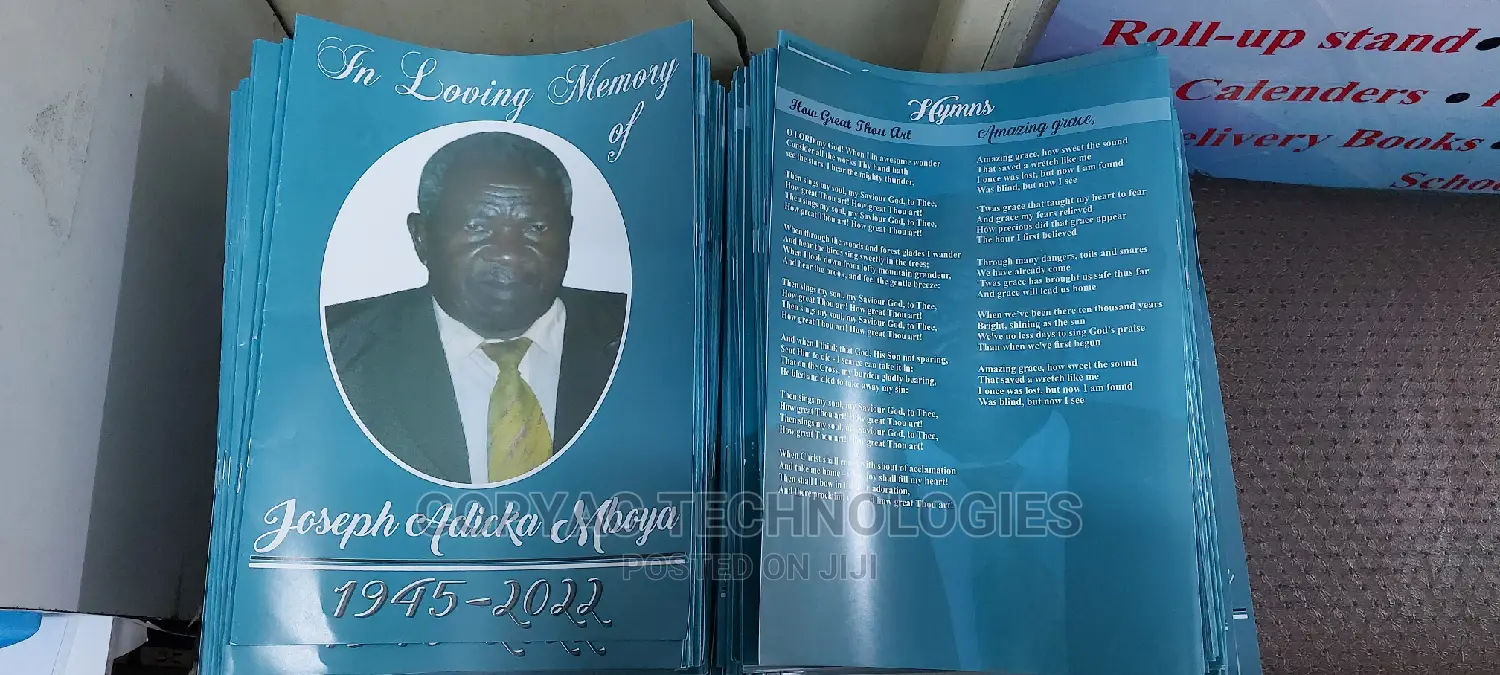 2022 Offer on Funeral Printing