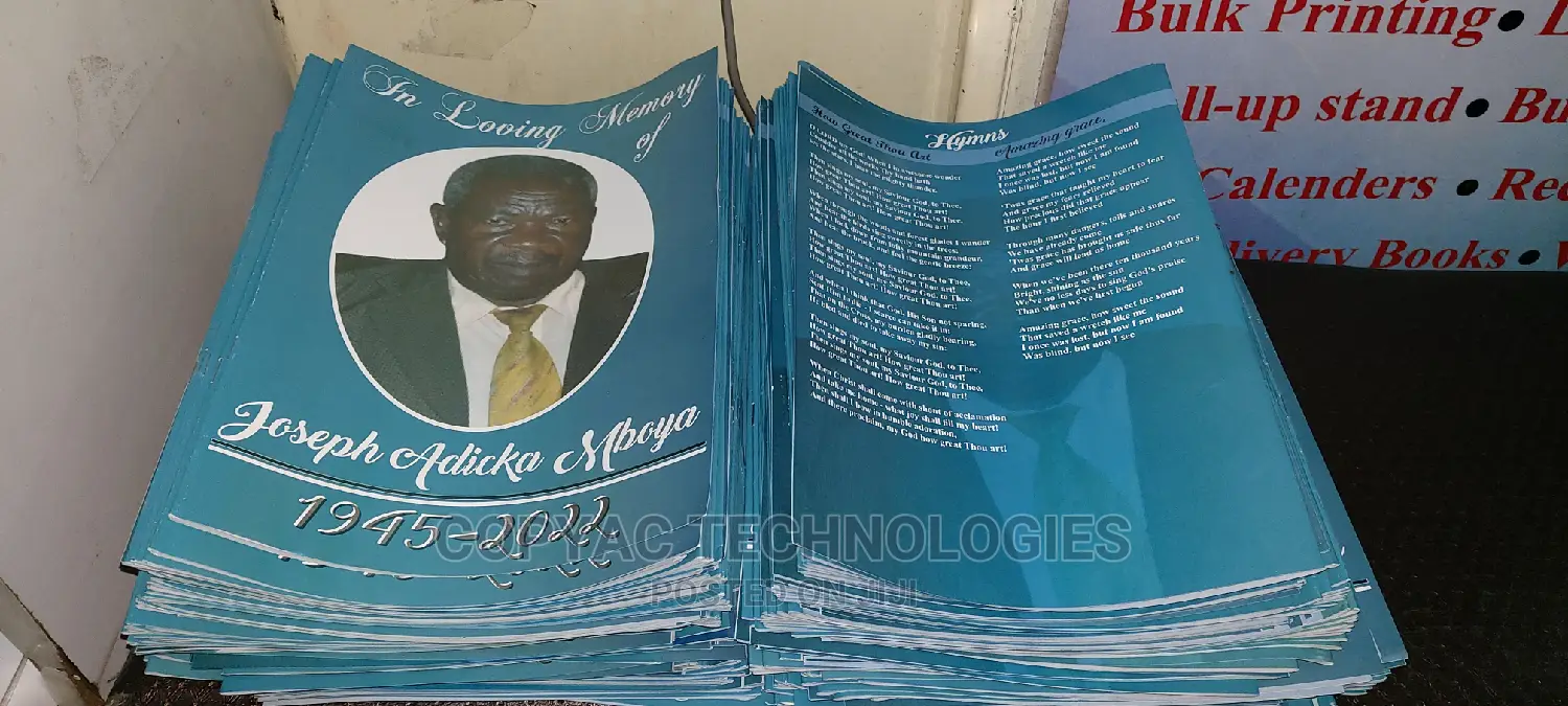 2022 Offer on Funeral Printing