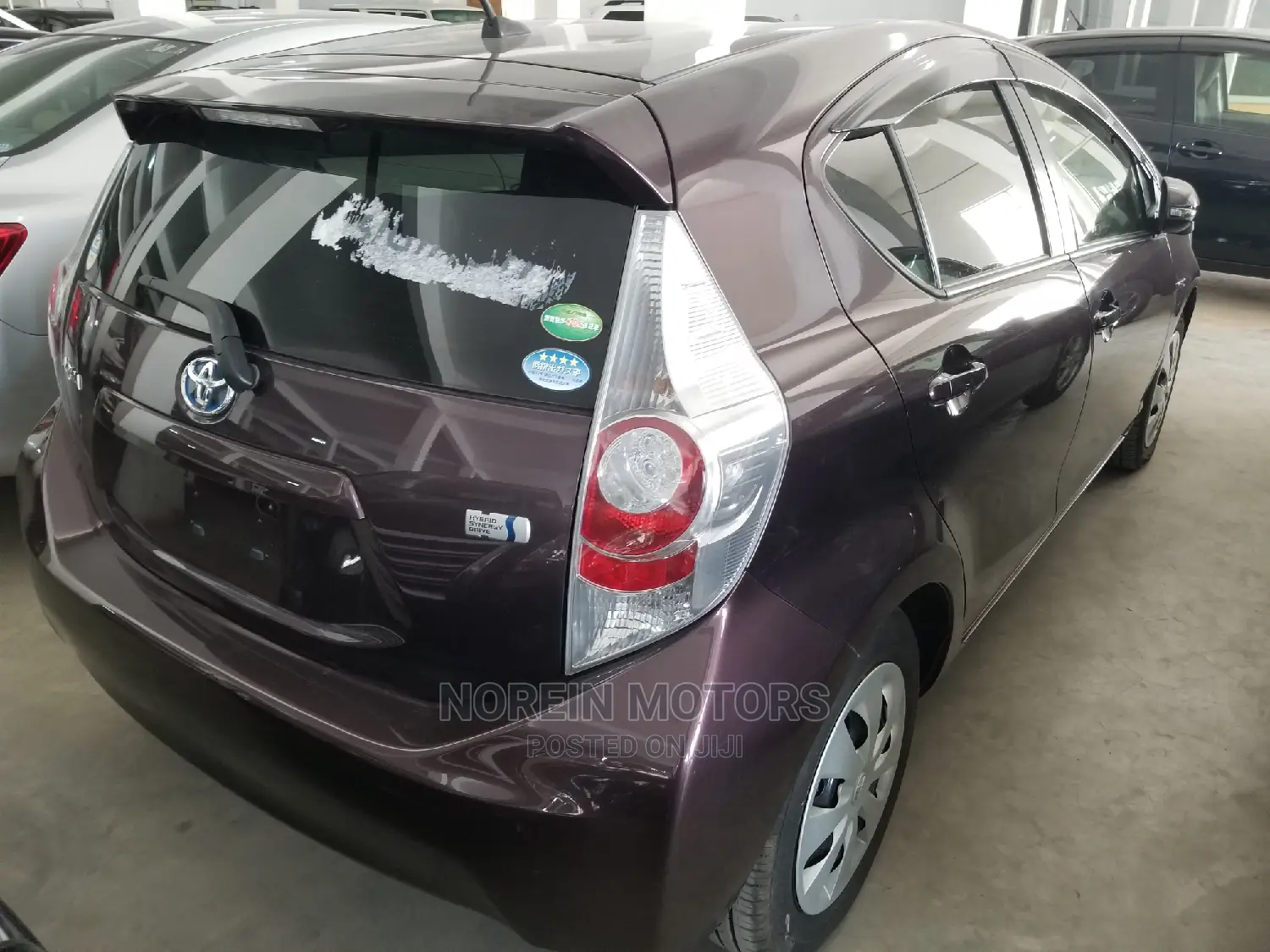 Toyota Aqua 2014 Purple