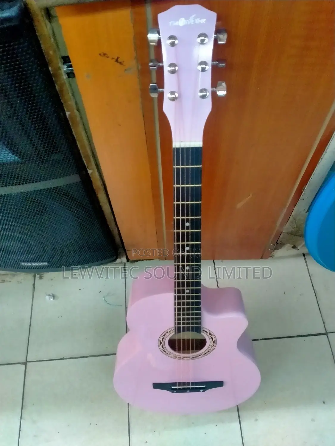 Olive Tree Acoustic Guitar