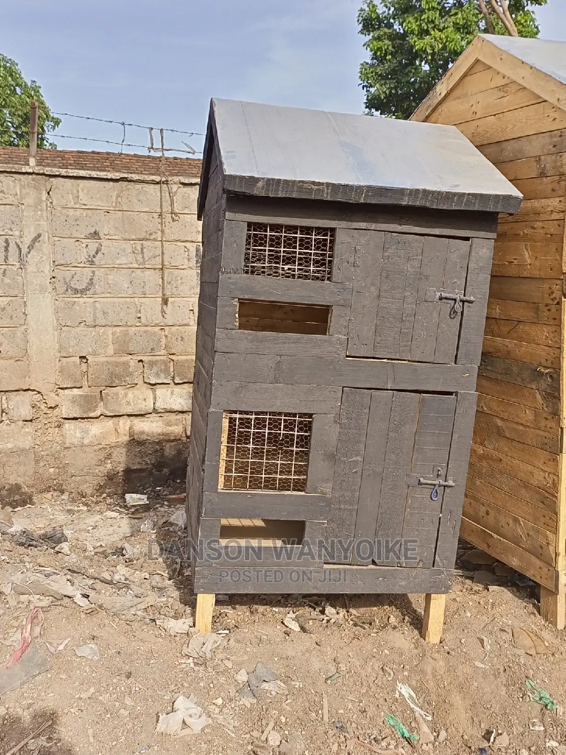 A Double Sectioned Chicken House