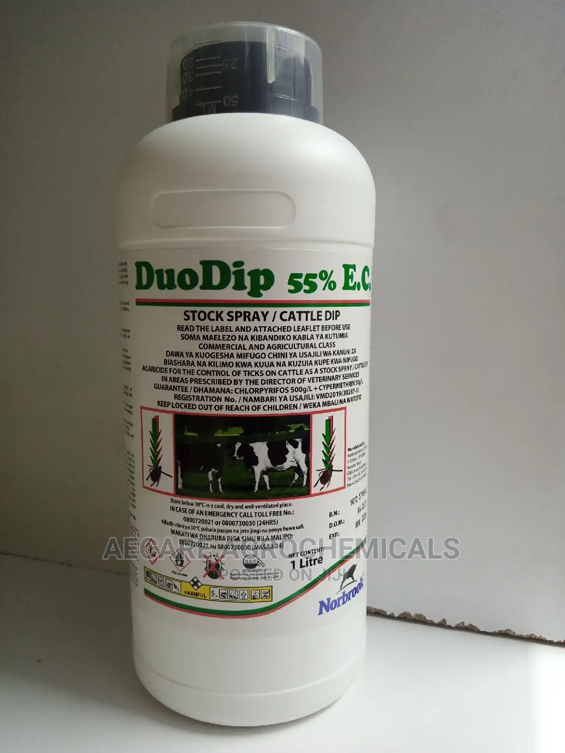 DUODIP ACARICIDE 55% EC 1 Litre