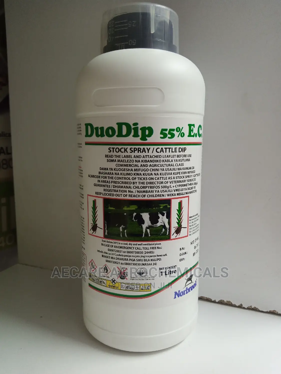 DUODIP ACARICIDE 55% EC 1 Litre