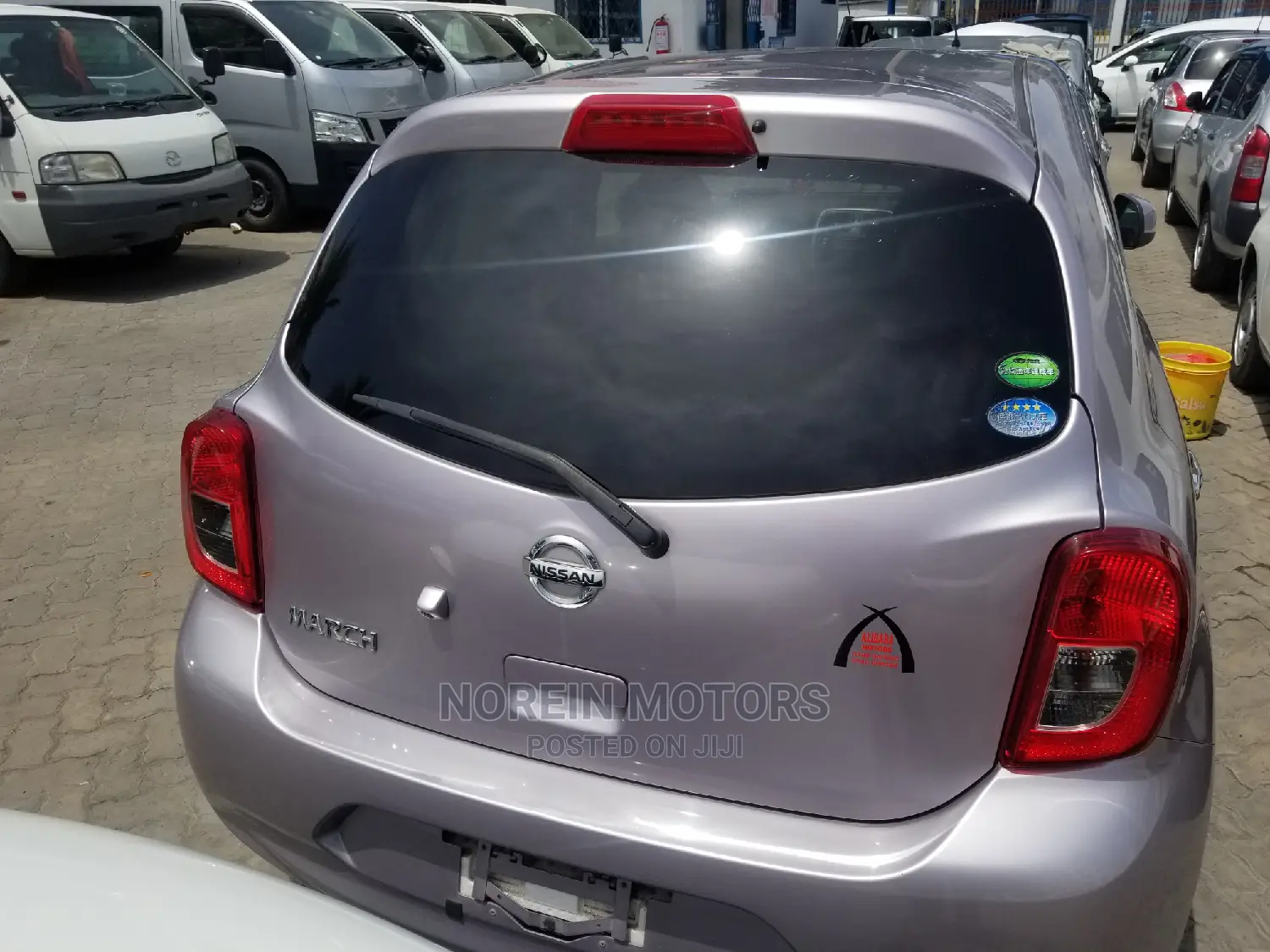 Nissan March 2015 Purple