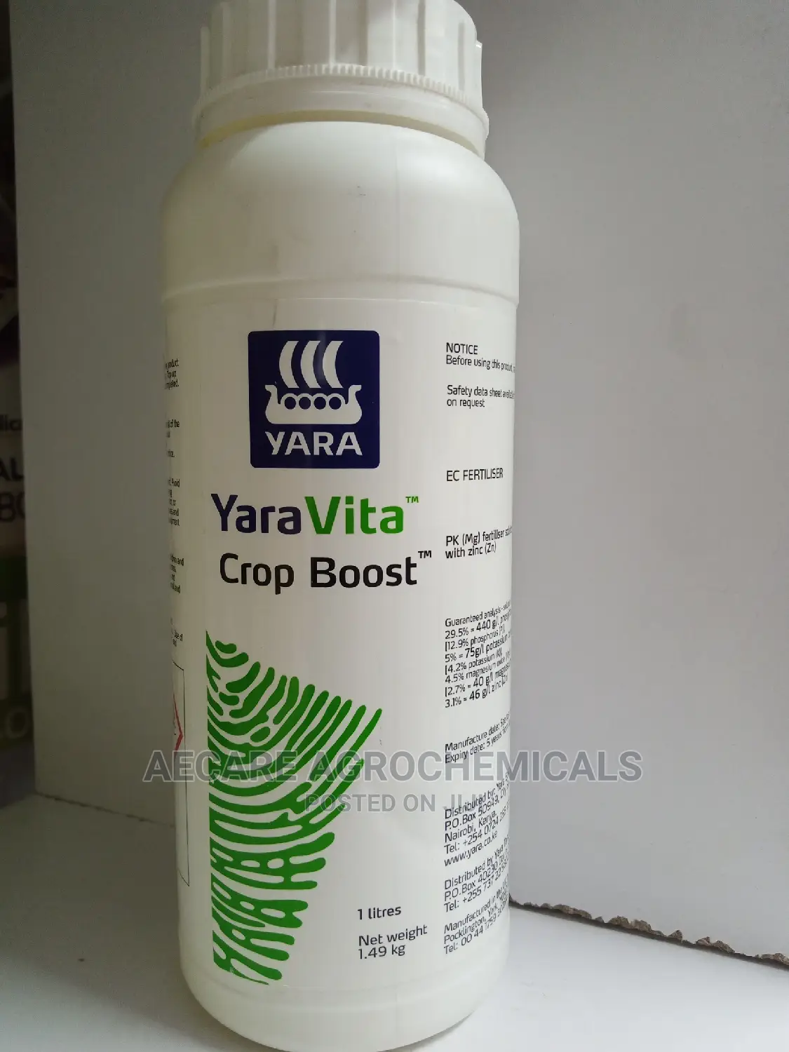Yara Vita Crop Boost 1 Litre