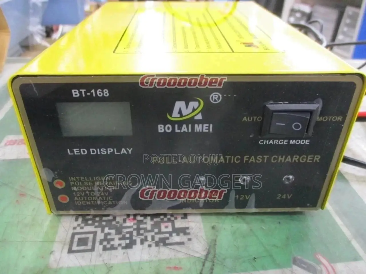 Automatic Car Battery Fast Charger