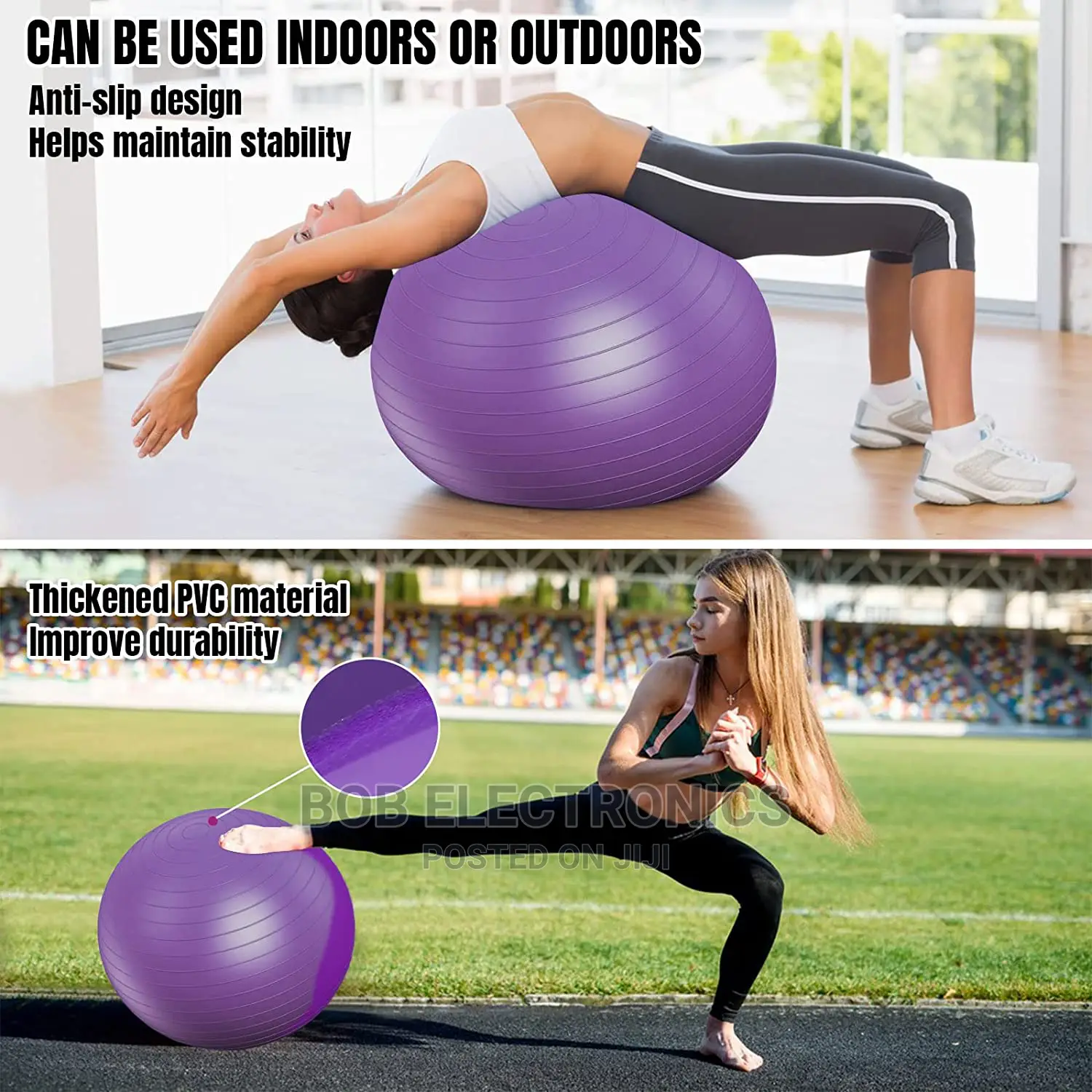 75cm Multicolor Anti Burst Yoga Exercise Ball