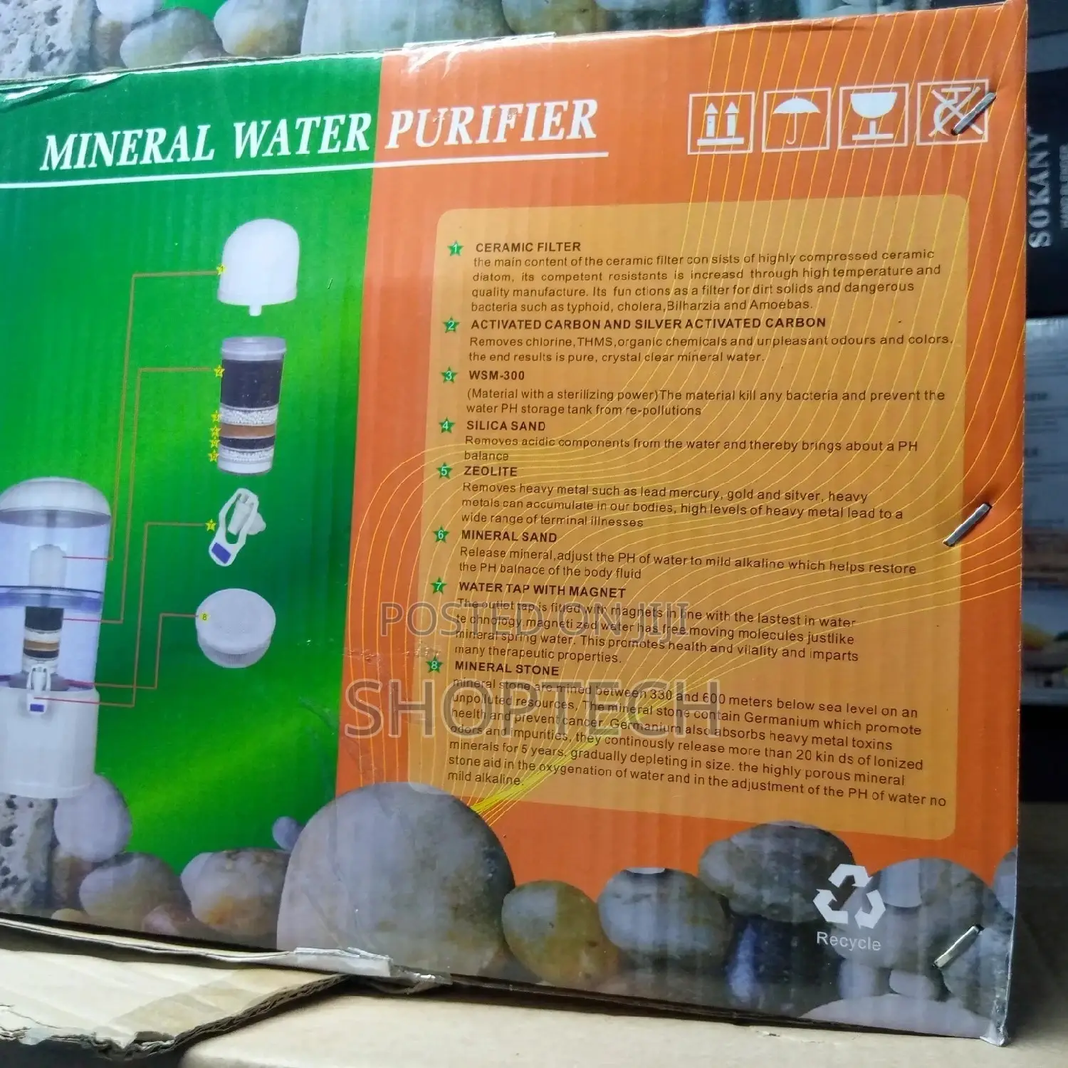 Water Purifier, Nunix, 20L Table Top