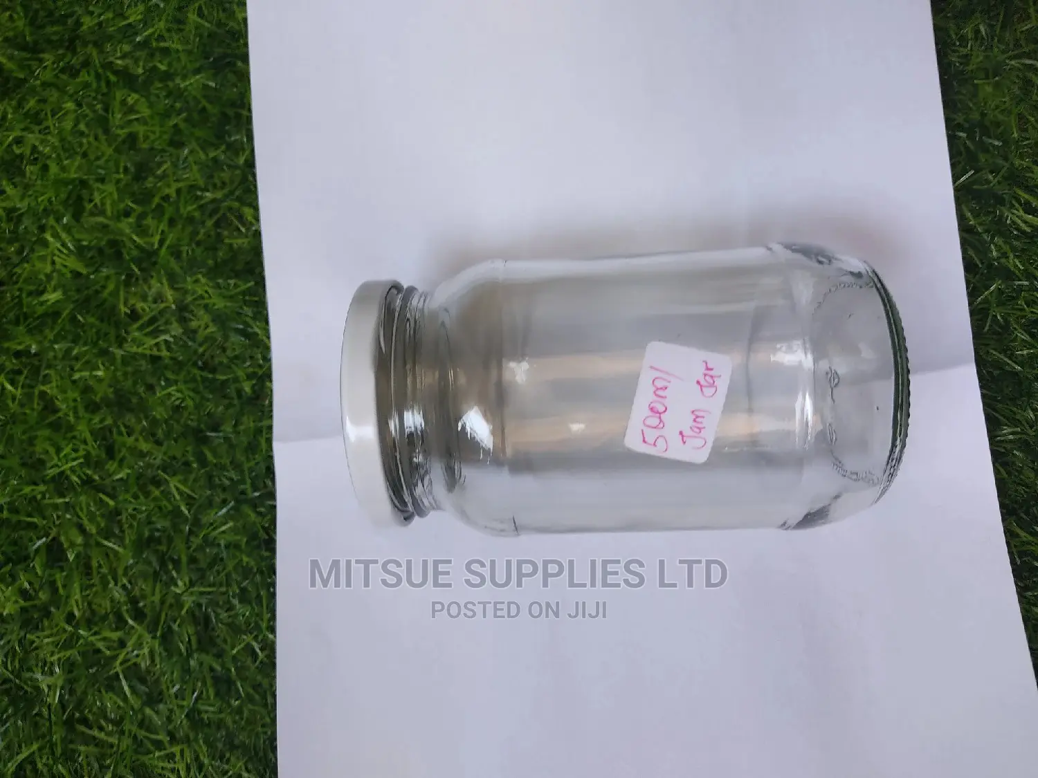 Box Of 500g Jam Jar- 50 Pieces With Lids