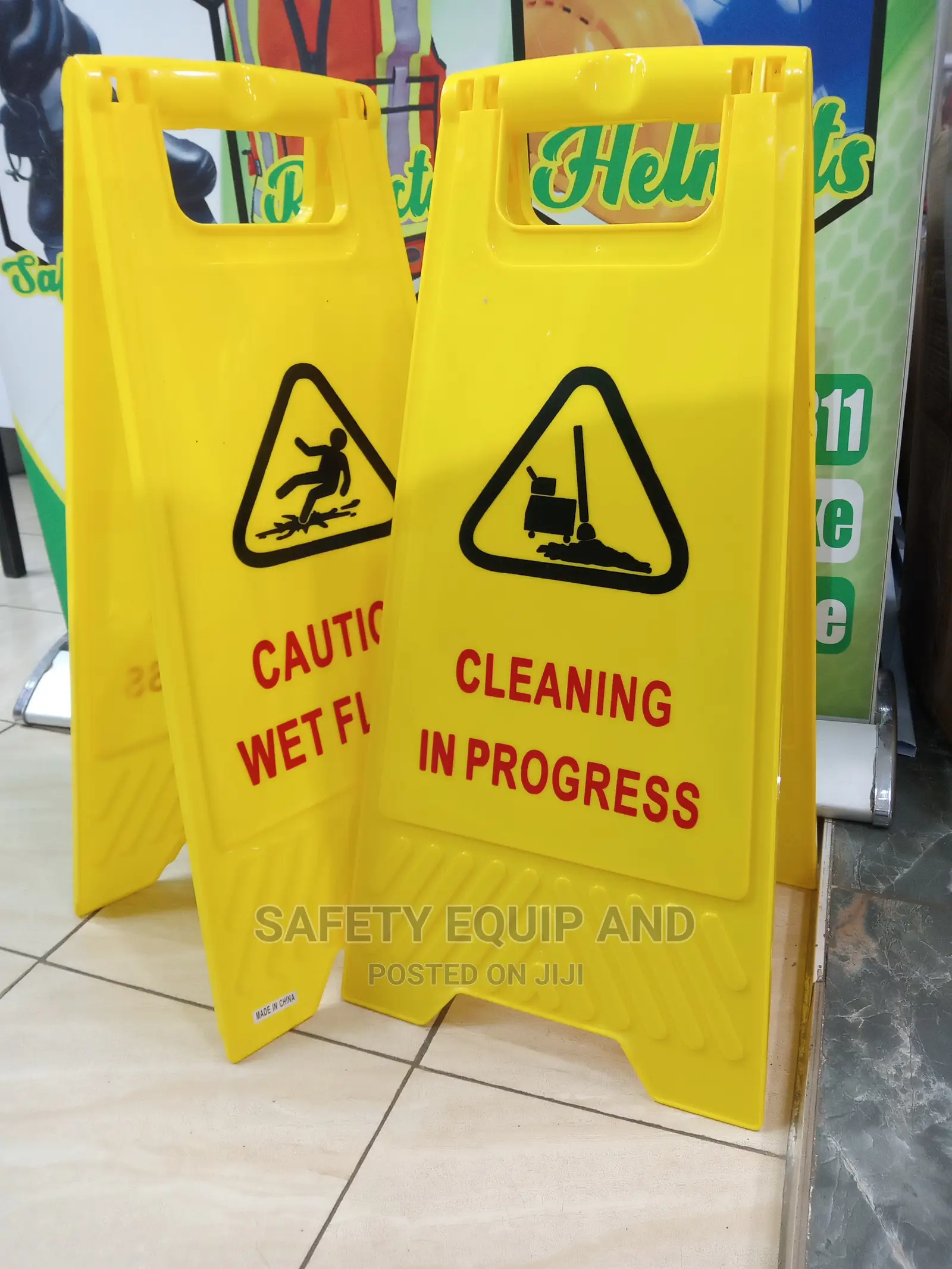 Caution Wet Floor-Plastic Caution