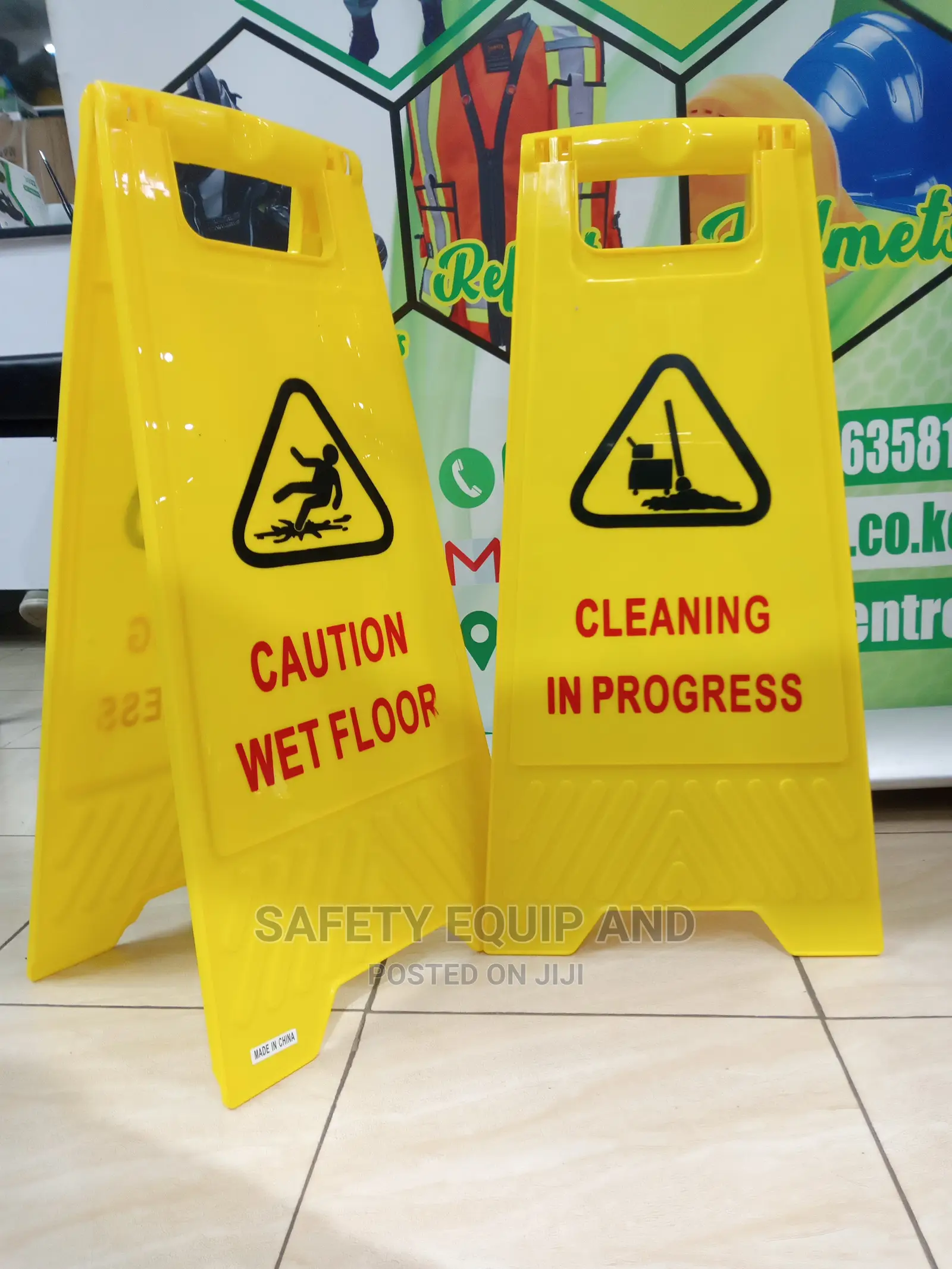 Safety 2 Sided Fold Out Boards
