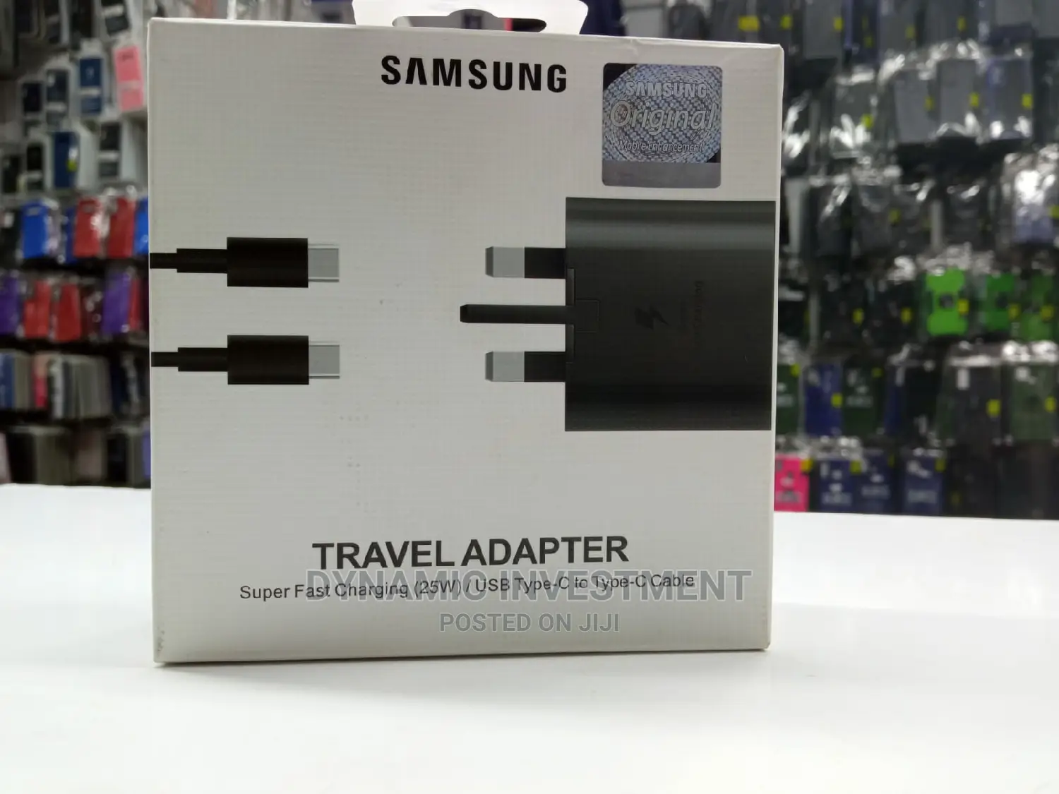 Original Samsung Super Fast Charger (25W,Type C to C Cable)