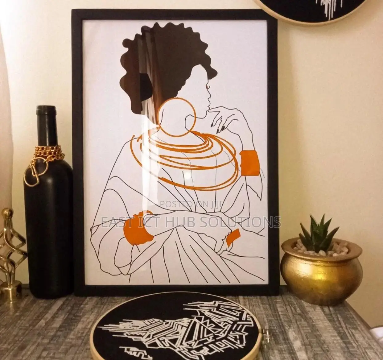 A2 Size Wall Frames Black