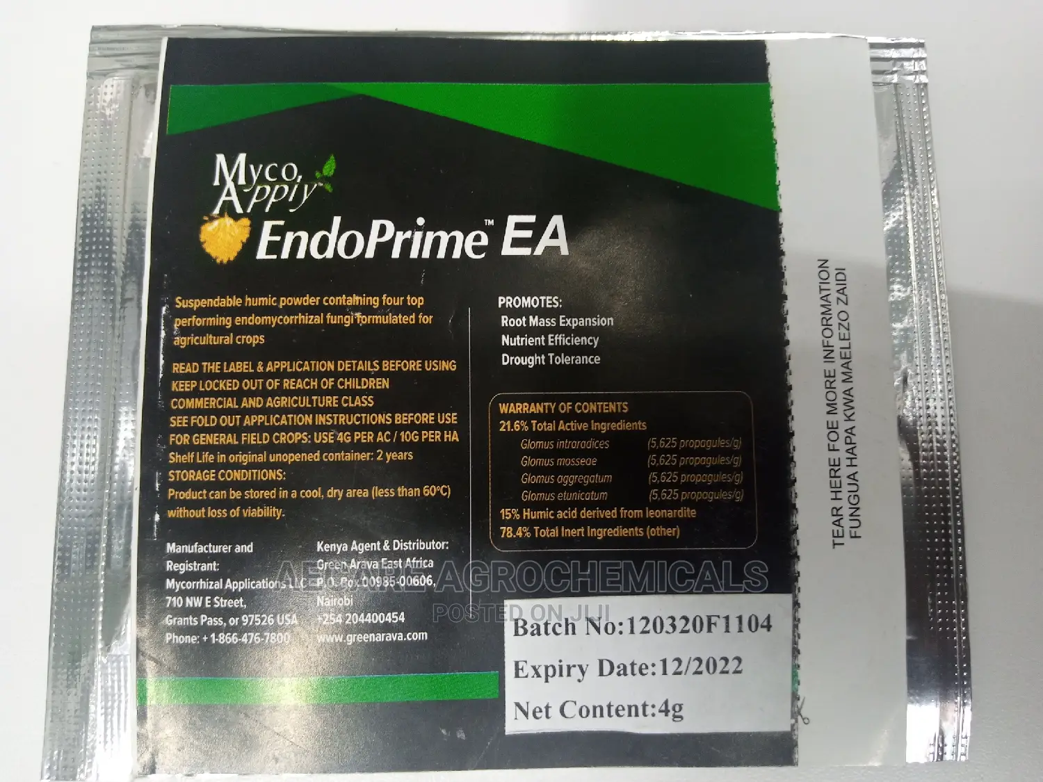 Mycoapply Endoprime 4 Grams Mycorrhizae Mycorrhizal Fungi