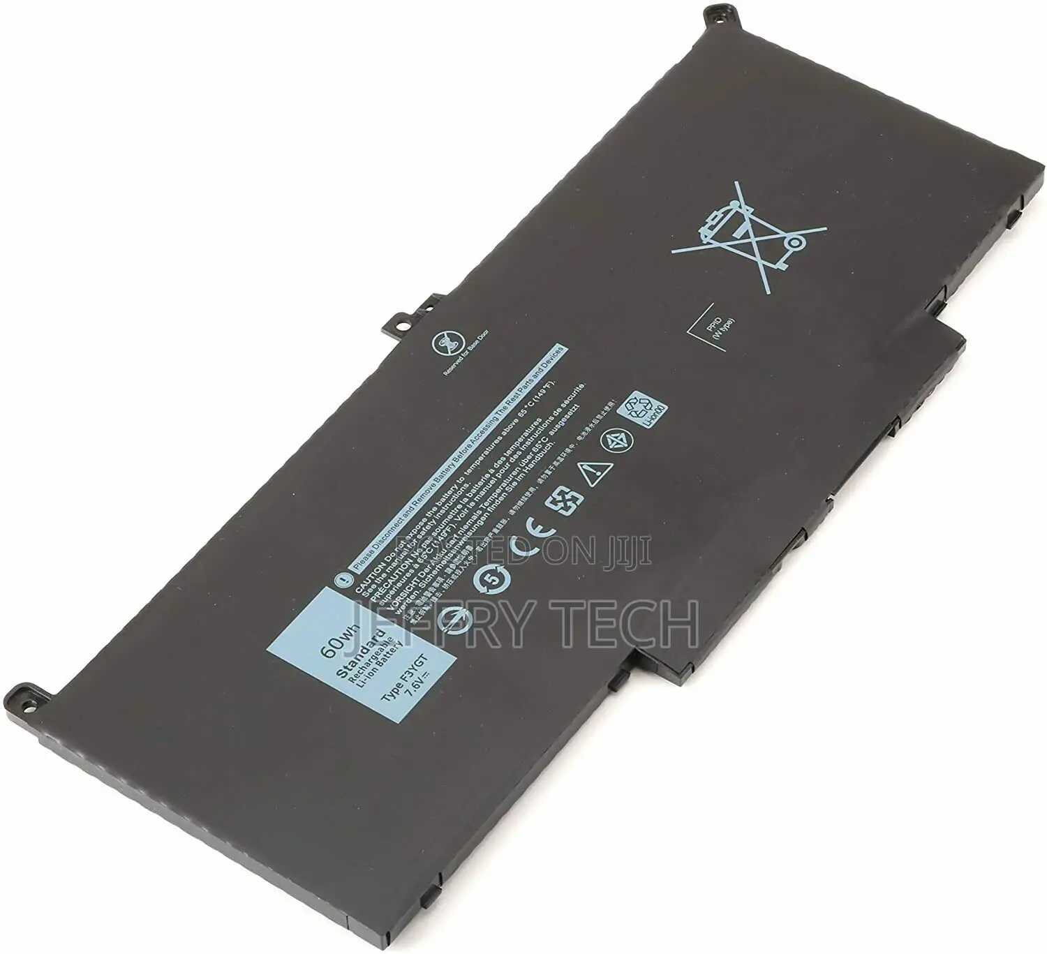 Battery for Dell Latitude 12/13/14 7000 7380 7490 DM3WC DM6