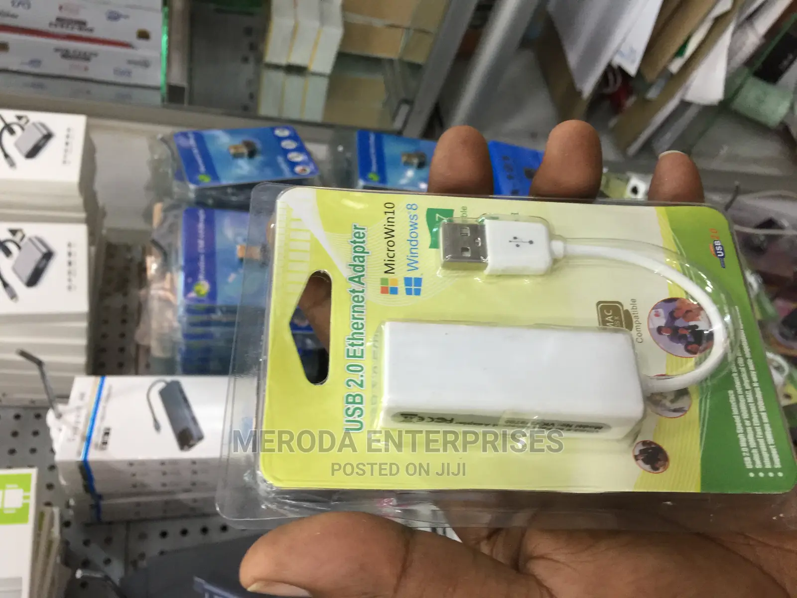 Usb 2.0 Ethernet Adapter Microwin 10