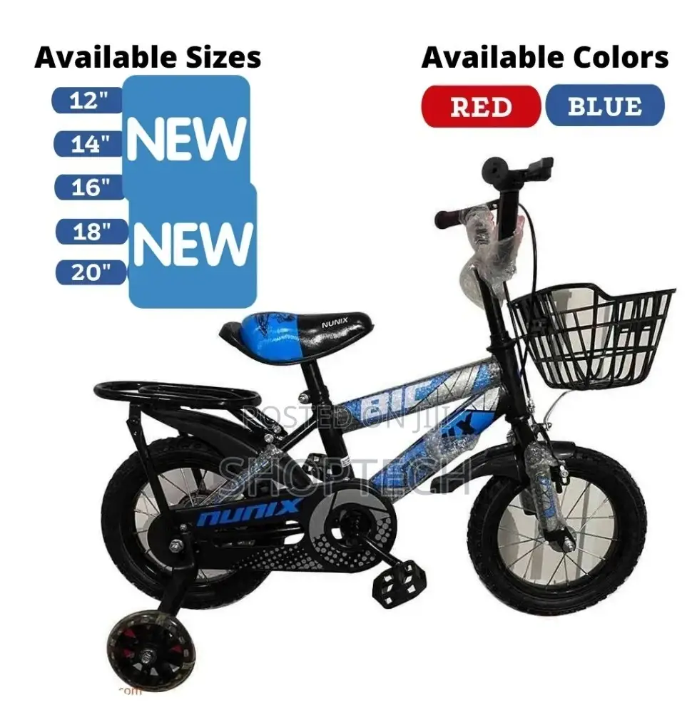 Size 12 Kids Bicycle