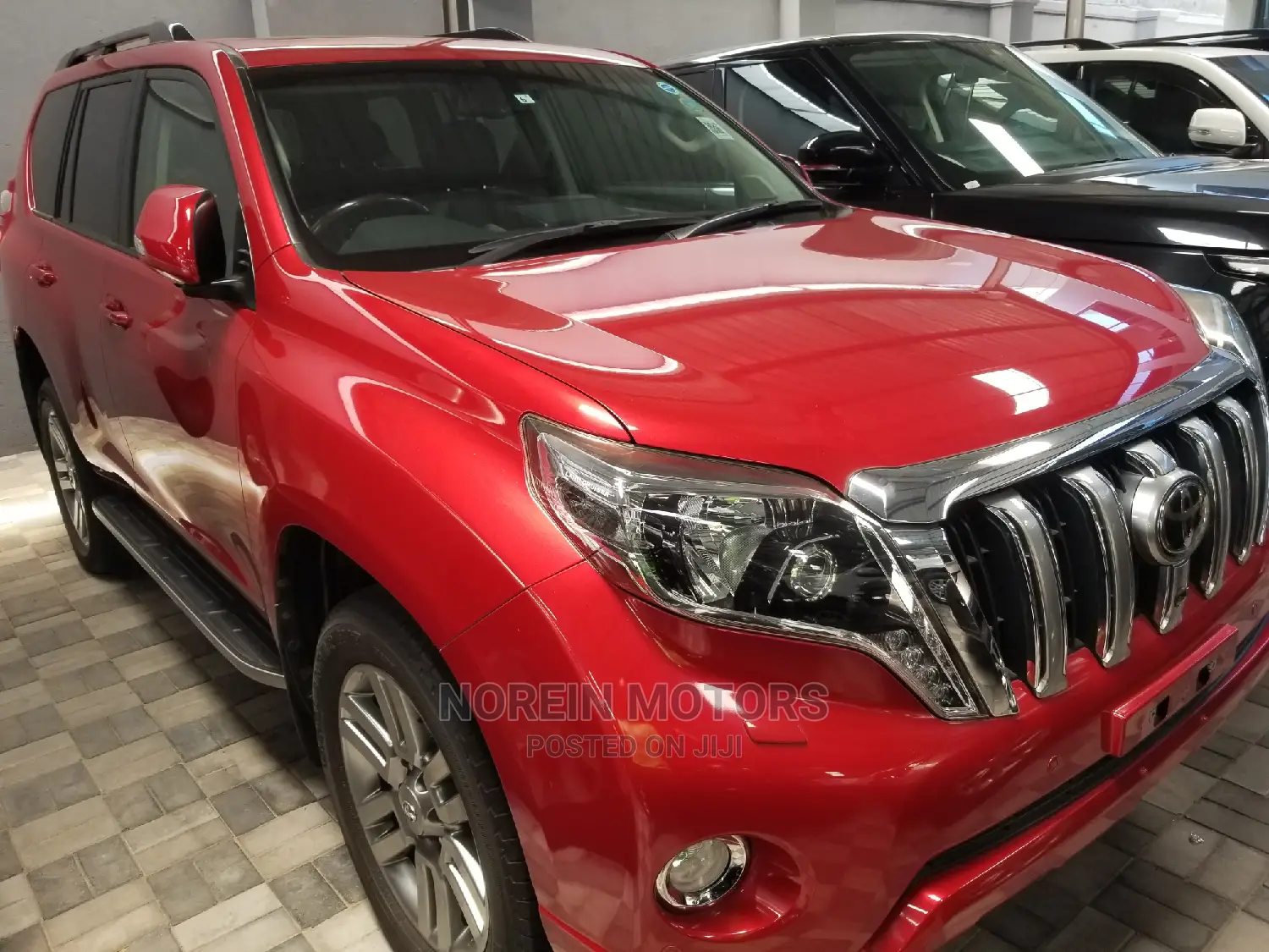 Toyota Land Cruiser Prado 2015 Red
