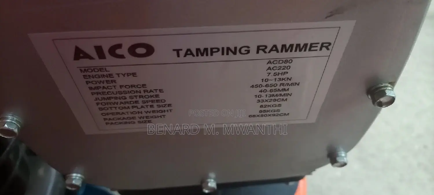 Aico Tamping Rammer