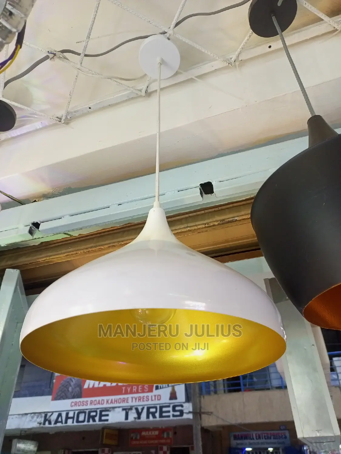 Metallic Pendants Light