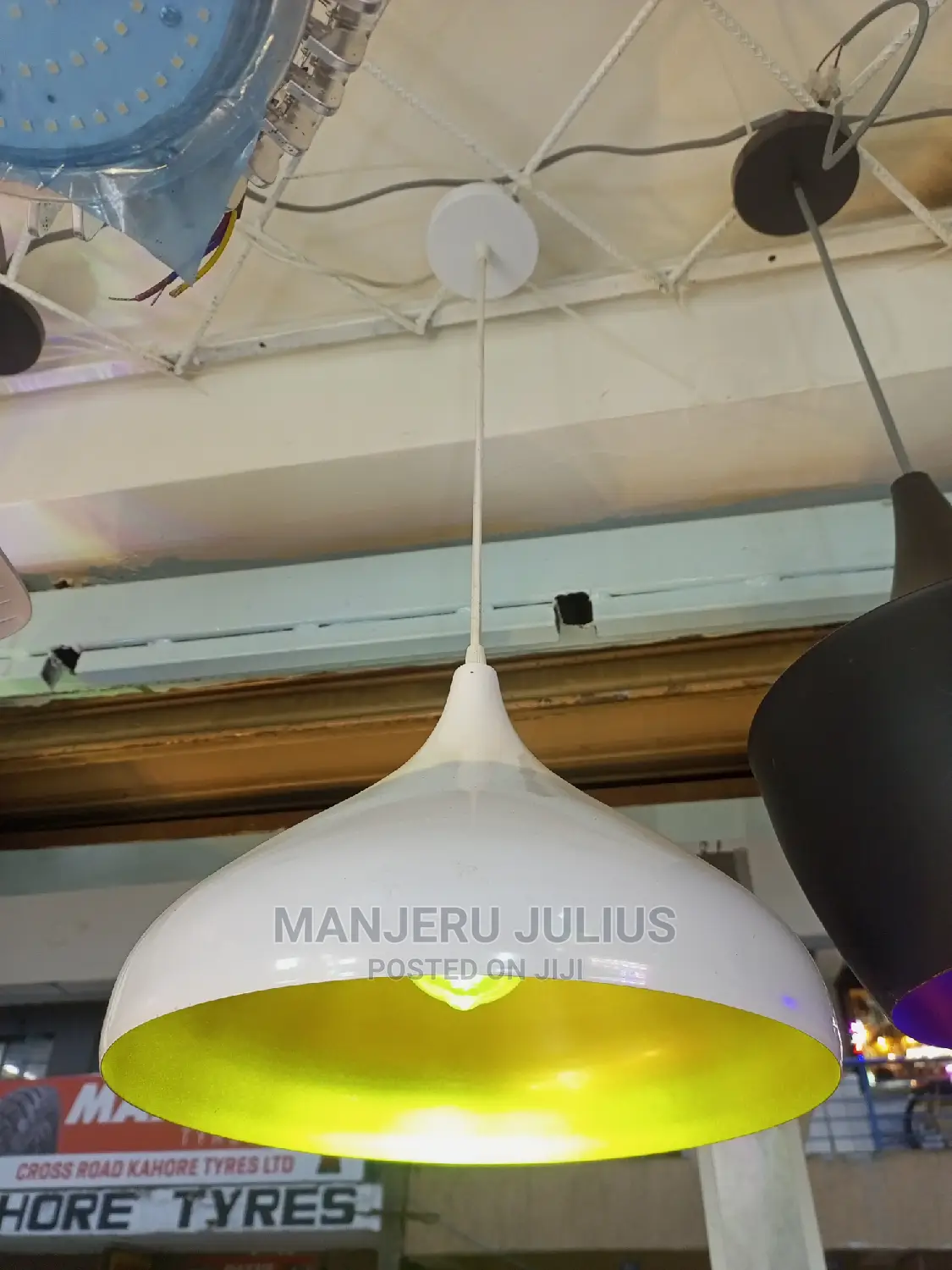 Metallic Pendants Light