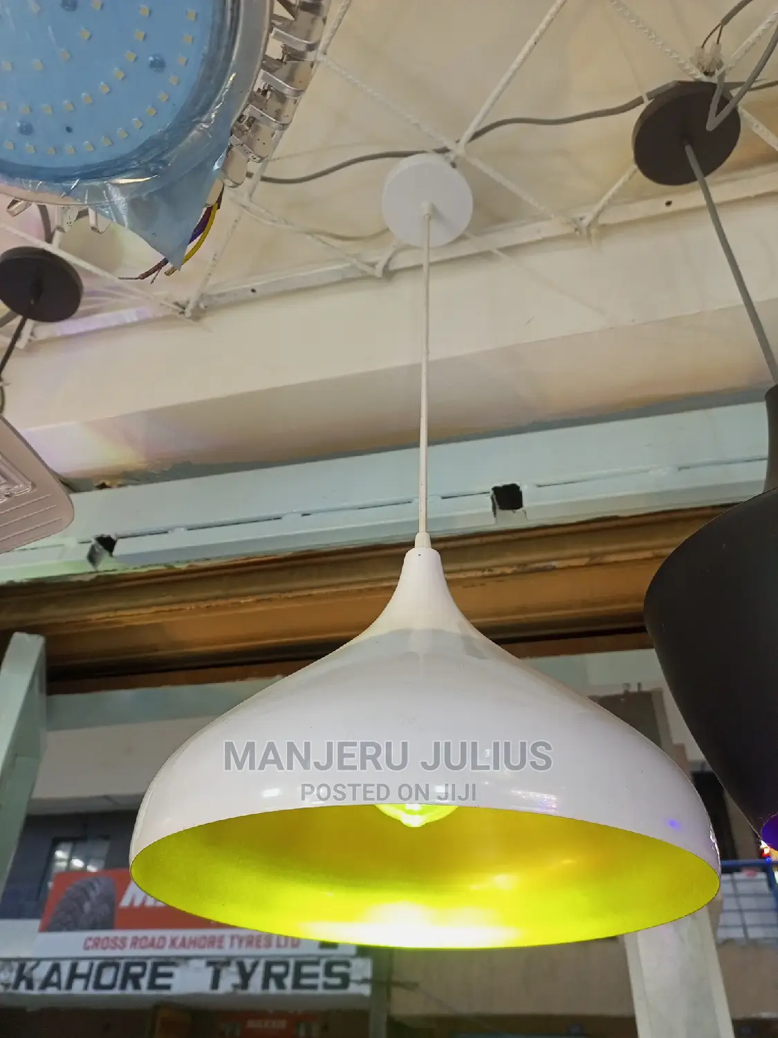 Metallic Pendants Light