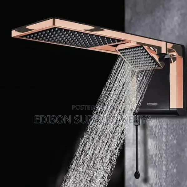 Acqua Duo Rose Gold Lorenzetti Instant Shower Stylish Duo Acqua Storm