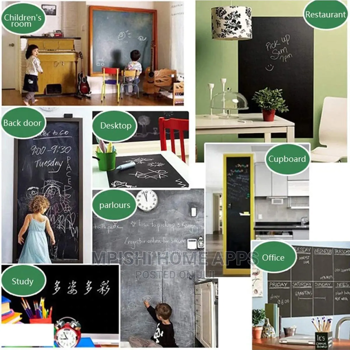 Blackboard Wall Sticker 90*200cm