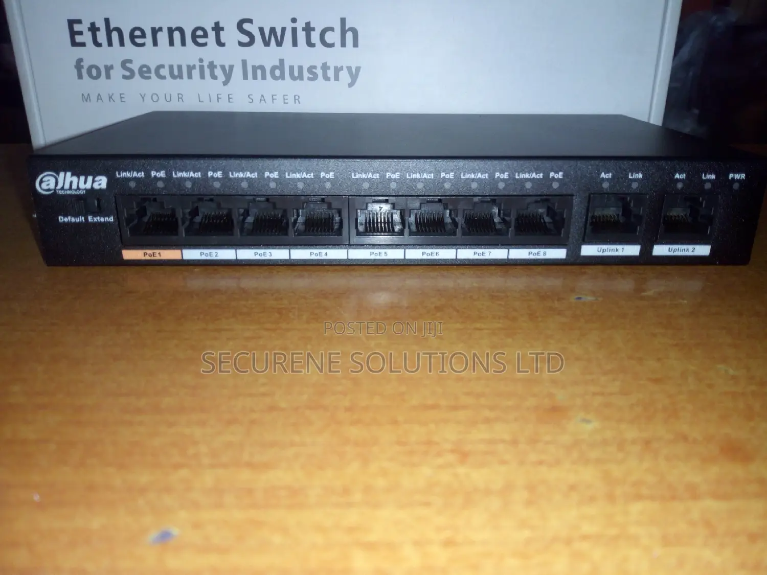 Dahua 8 Port Poe Switch