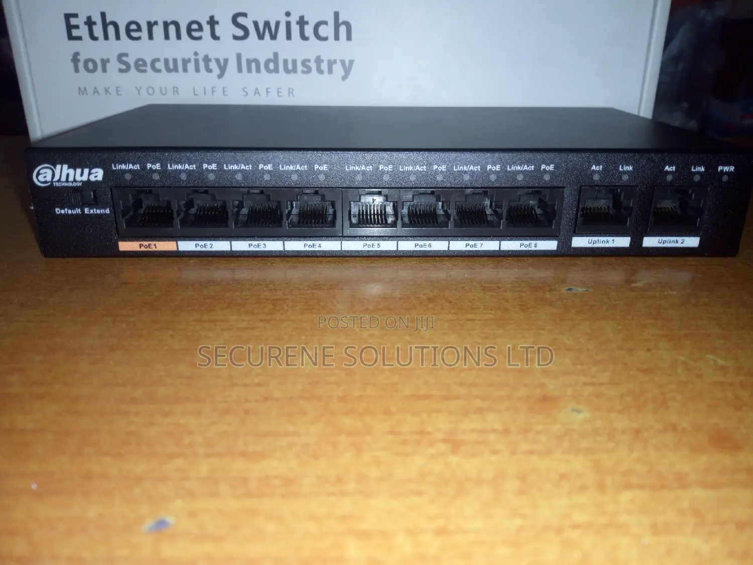 Dahua 8 Port Poe Switch